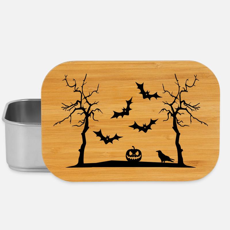 Halloween - Lunch Box - silver