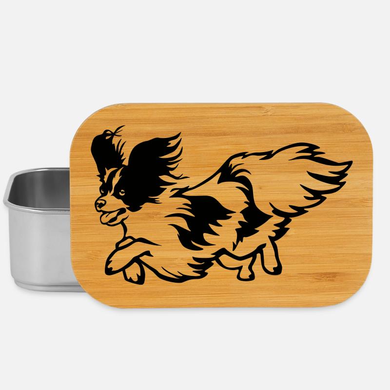 Papillon - Lunch Box - silver