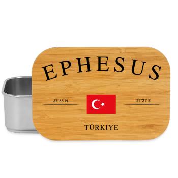 Ephesus Türkei – Urlaub Souvenir & Geschenk - Lunch Box - Silber - Vorne