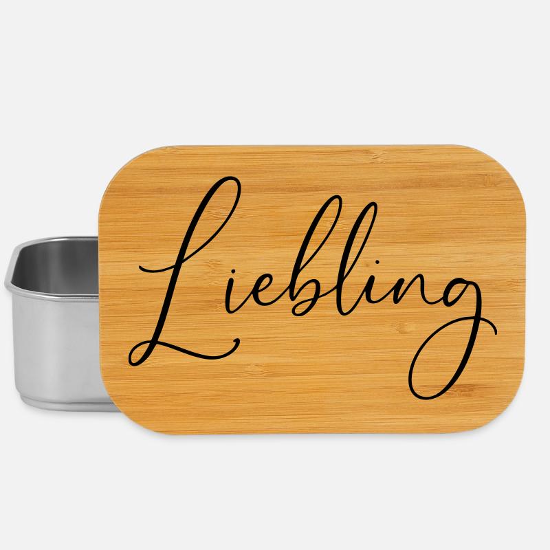 Darling / Conception d’écriture manuscrite - Boîte à goûter - argent
