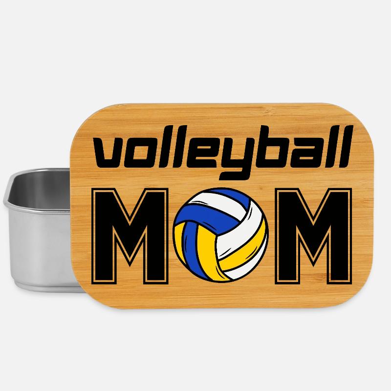Maman volley-ball - Boîte à goûter - argent