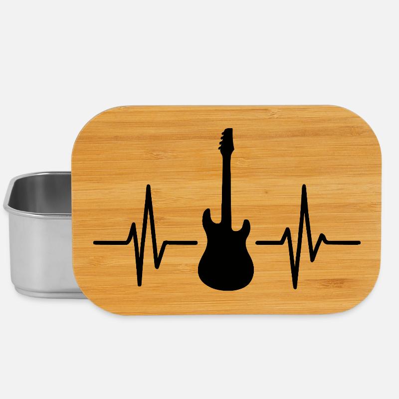 Guitare Pulse Silhouette - Boîte à goûter - argent