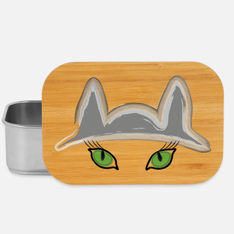 Katzi - Lunch Box - Silber
