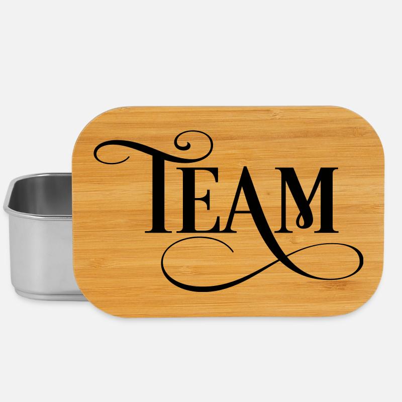 Team - Lunch Box - Silber
