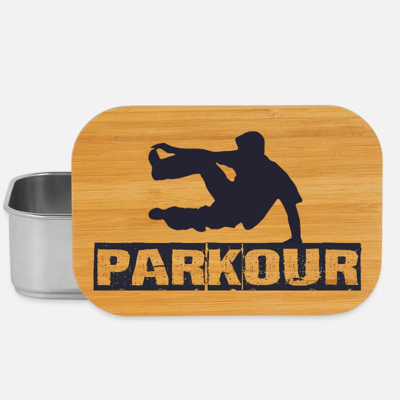 Parkour - Boîte à goûter - argent