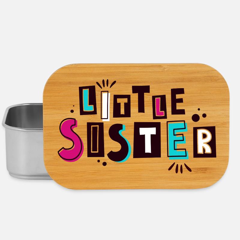 Kleine Schwester - Lunch Box - Silber