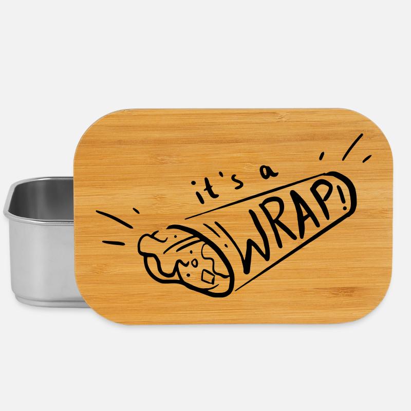 It's a wrap - Lunch Box - Silber