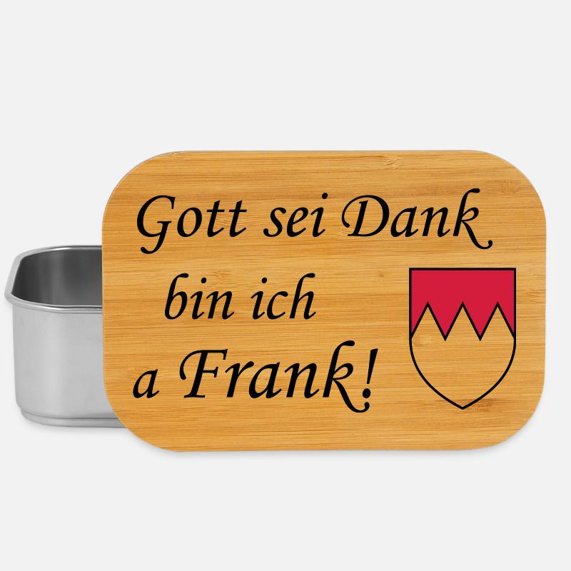 Gott sei dank Frank - Lunch Box - Silber