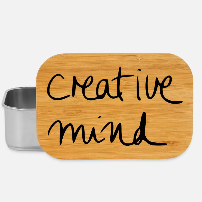 creative mind - Lunch Box - silver