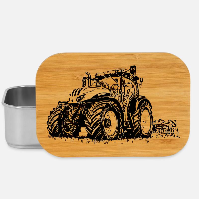 Traktor Steyr 6145 - Lunch Box - Silber