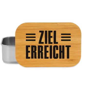 Success Saying for Founder Entrepreneur Startup - Lunch Box - silver - Front
