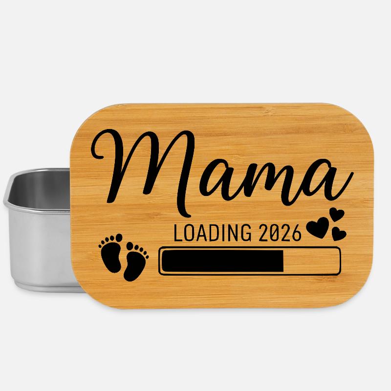 Mama Loading 2026 - Lunch Box - Silber