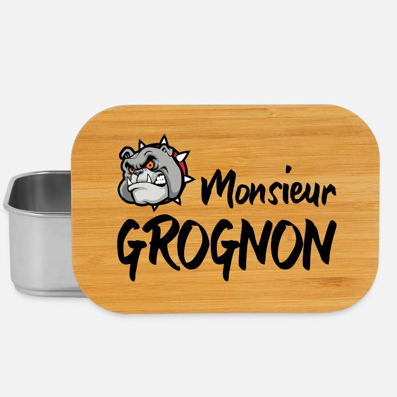 Herr GROGNON - Lunch Box - Silber