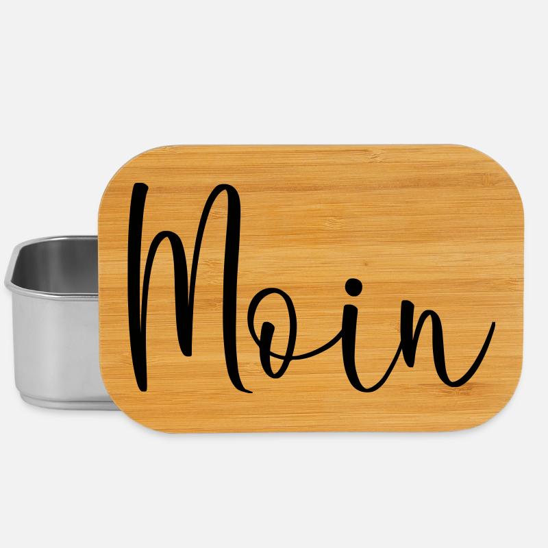 Moin sagen - Lunch Box - Silber