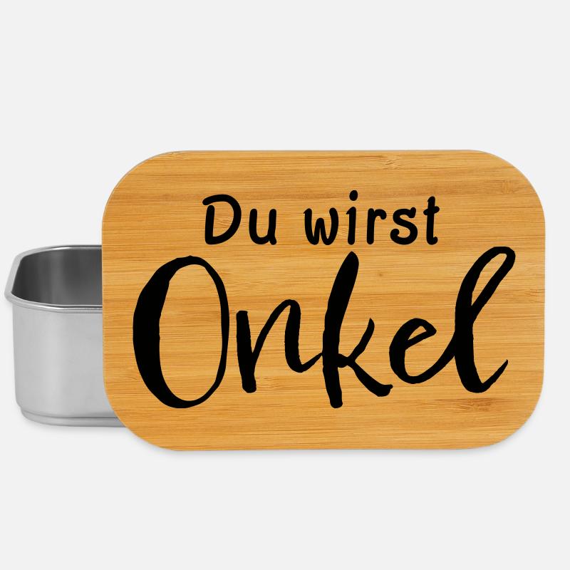 Du wirst Onkel - Lunch Box - Silber