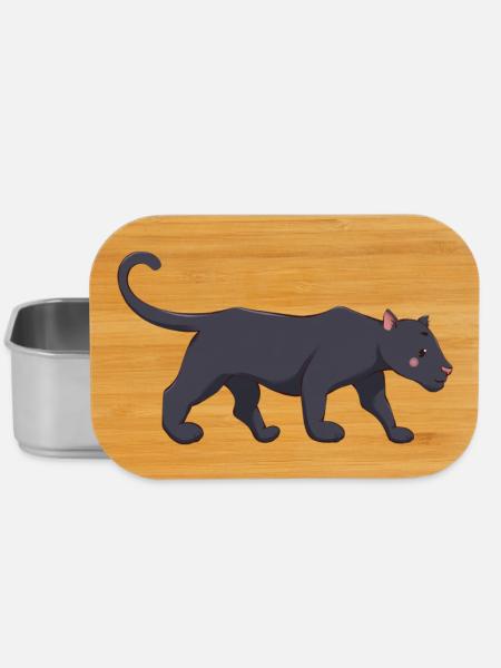 Panther - Lunch Box - Silber
