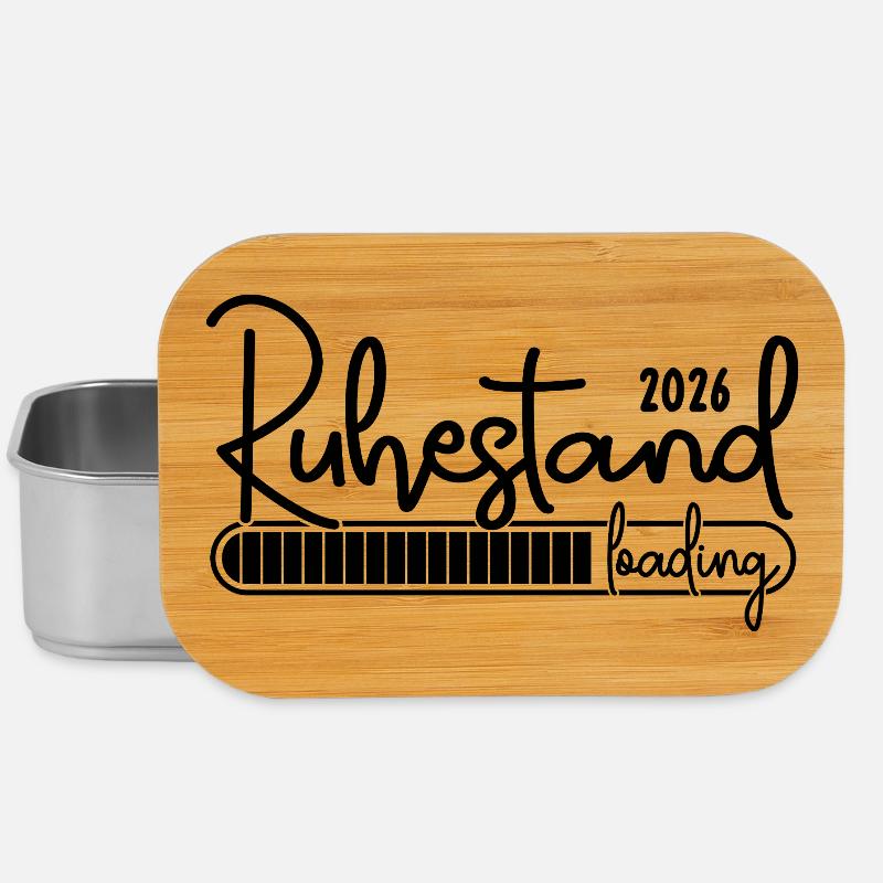Ruhestand 2026 Loading Rente 2026 - Lunch Box - Silber