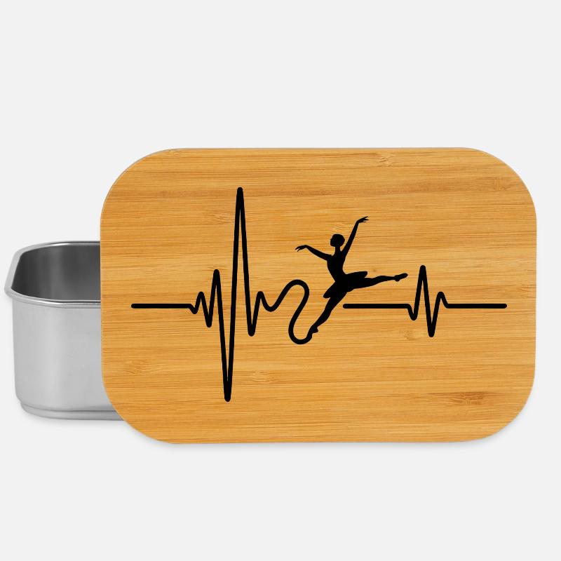 Dancing heartbeat - Lunch Box - silver