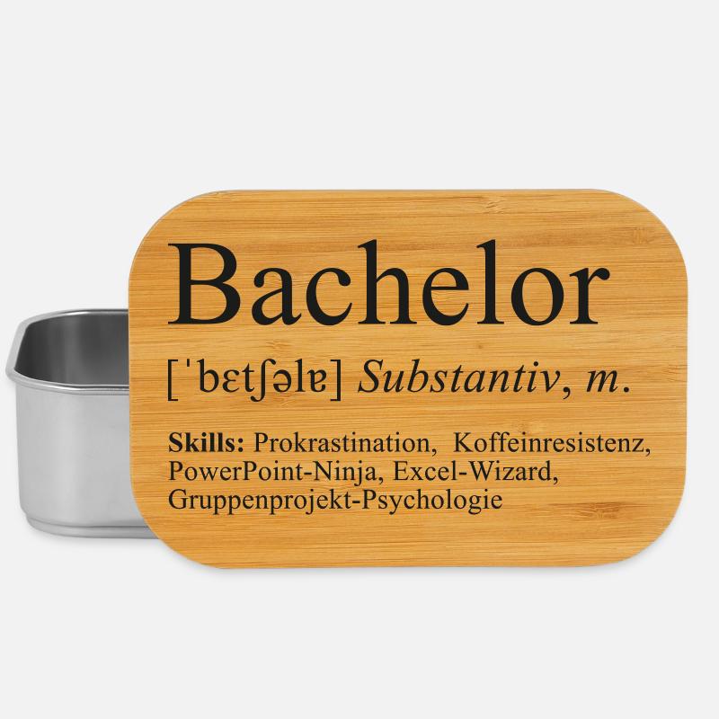 Bachelor - Lunch Box - Silber
