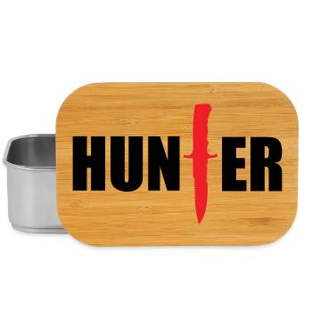 Chasseur sauvage - chasse - Boîte à goûter - argent - Devant