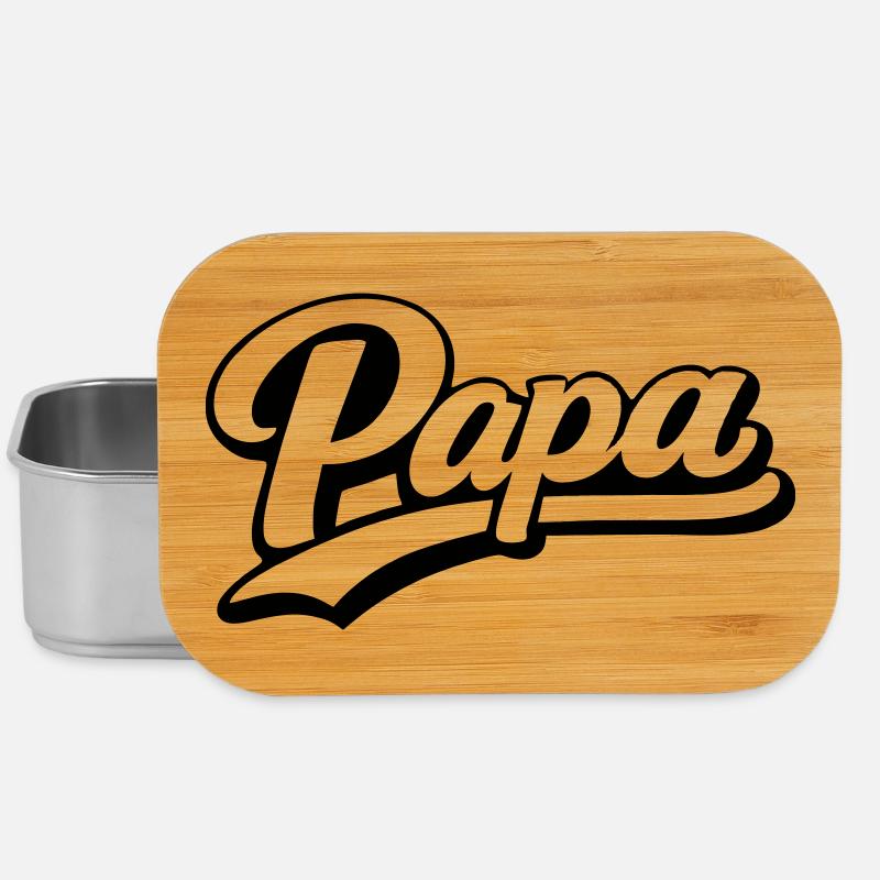 Dad - Lunch Box - silver