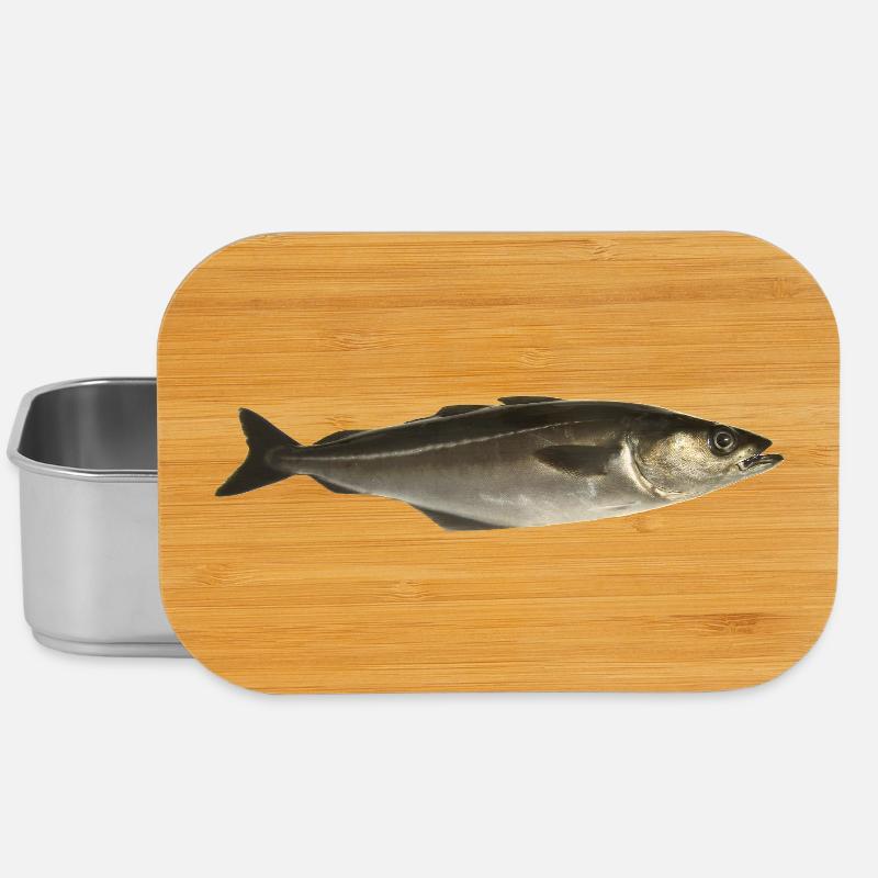 poisson - Boîte à goûter - argent