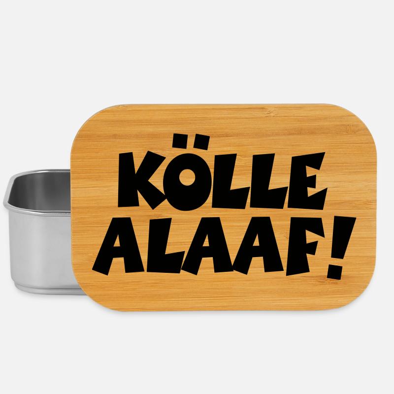 Kölle Alaaf! Kölner Karneval in Köln - Lunch Box - Silber