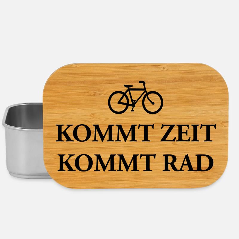 Come cycling time T-Shirts - Lunch Box - silver