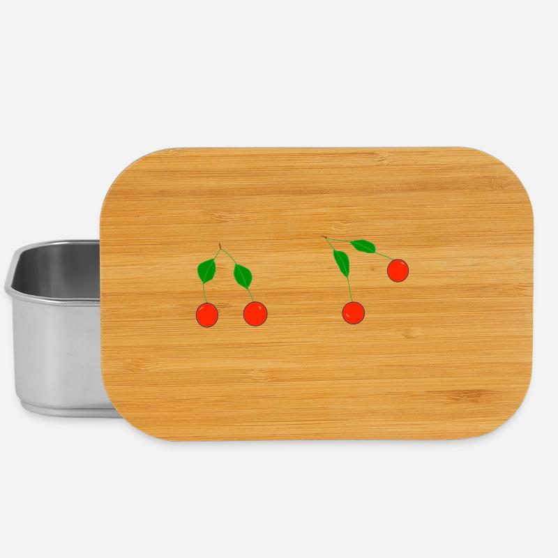 kirschen - Lunch Box - Silber