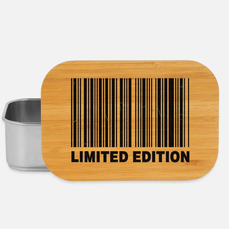 LIMITED EDITION - BARCODE  - Lunch Box - Silber