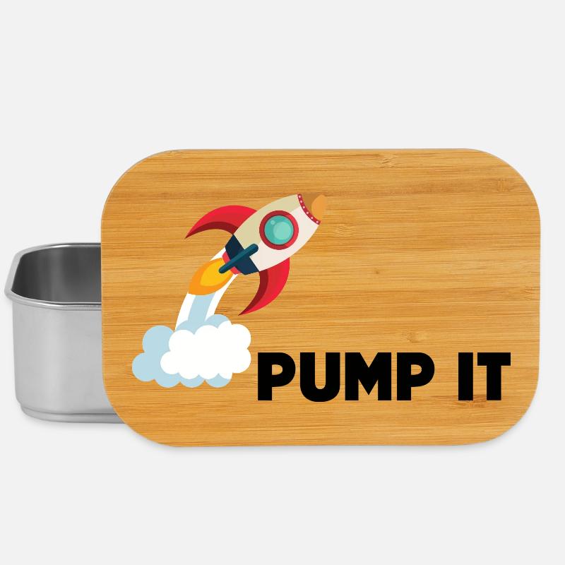 Pump it - Boîte à goûter - argent