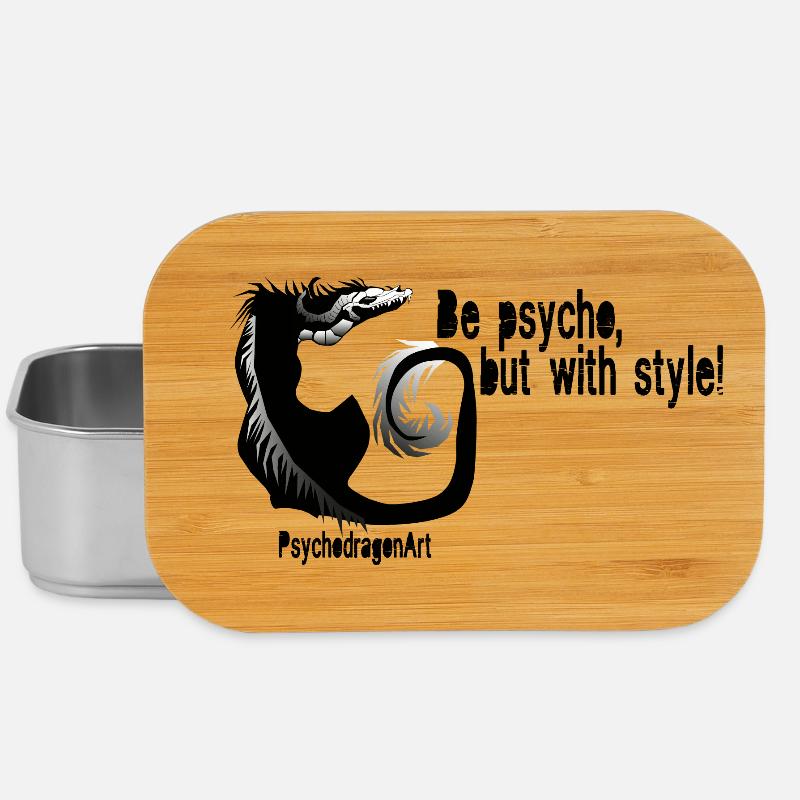 PsychoStyle - Lunch Box - Silber