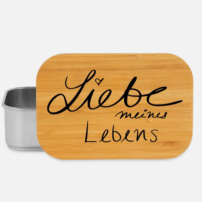 Liebe meines Lebens - Lunch Box - Silber