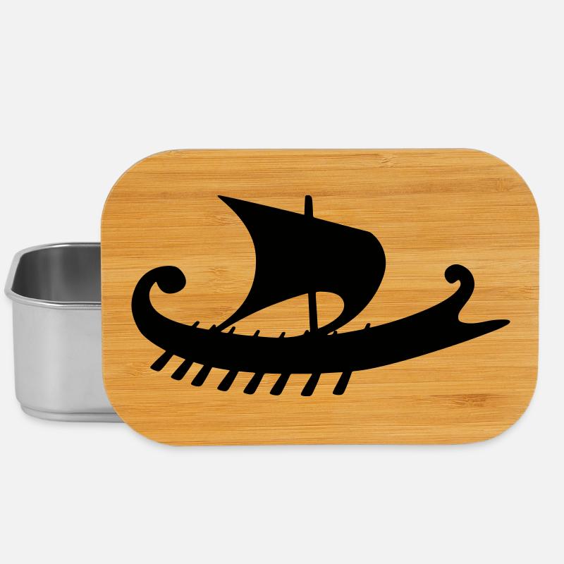 Empuriabrava Schiff b - Lunch Box - Silber