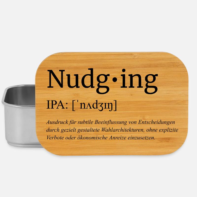 Nudging - Lunch Box - Silber