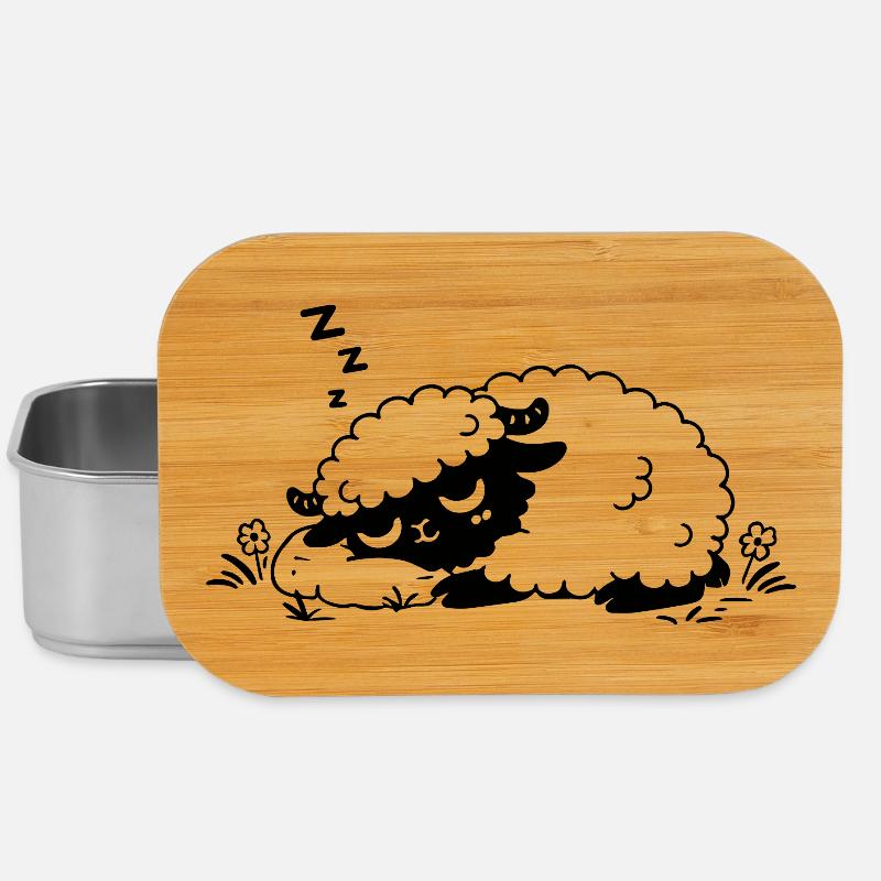 Dodo Sheep - Lunch Box - silver
