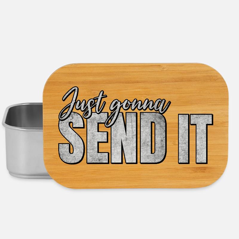 Just going to Send It - Lunch Box - silver