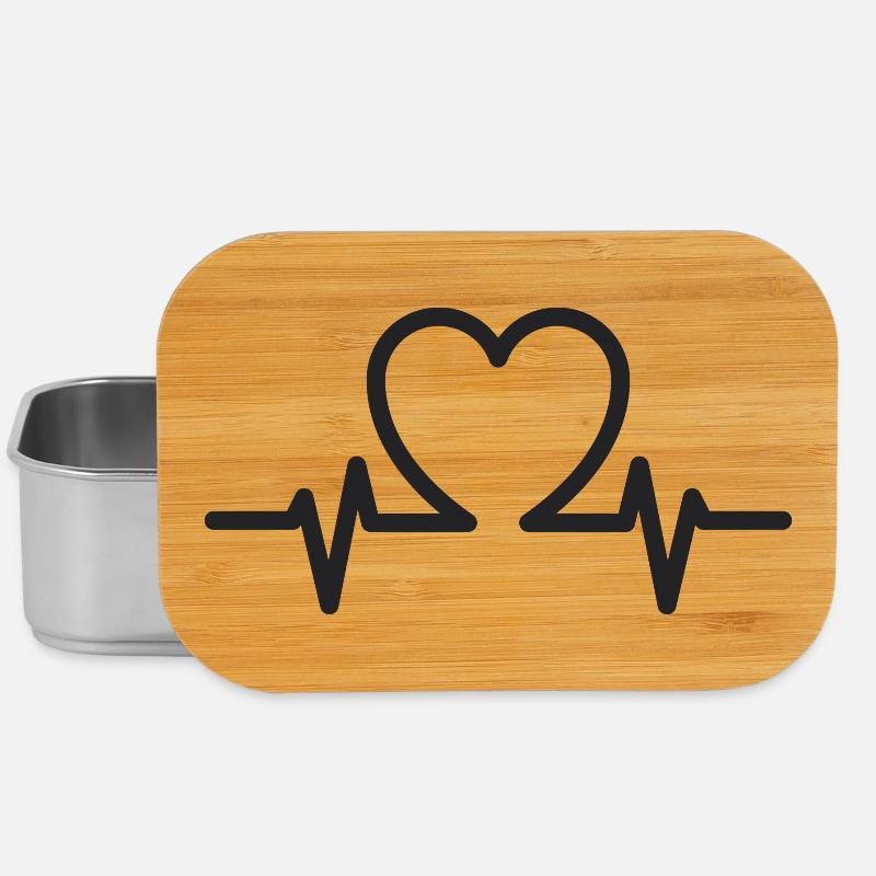 Emblème Pulse Heartline - Boîte à goûter - argent