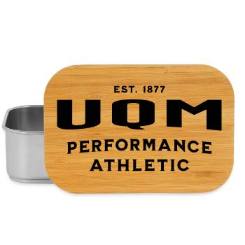 UQM Athletic-Performance Sportswear - Boîte à goûter - argent - Devant