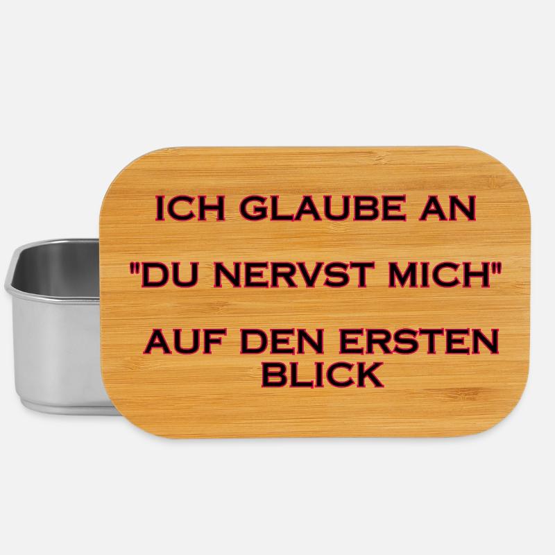 Du nervst mich – Auf den ersten Blick - Lunch Box - Silber