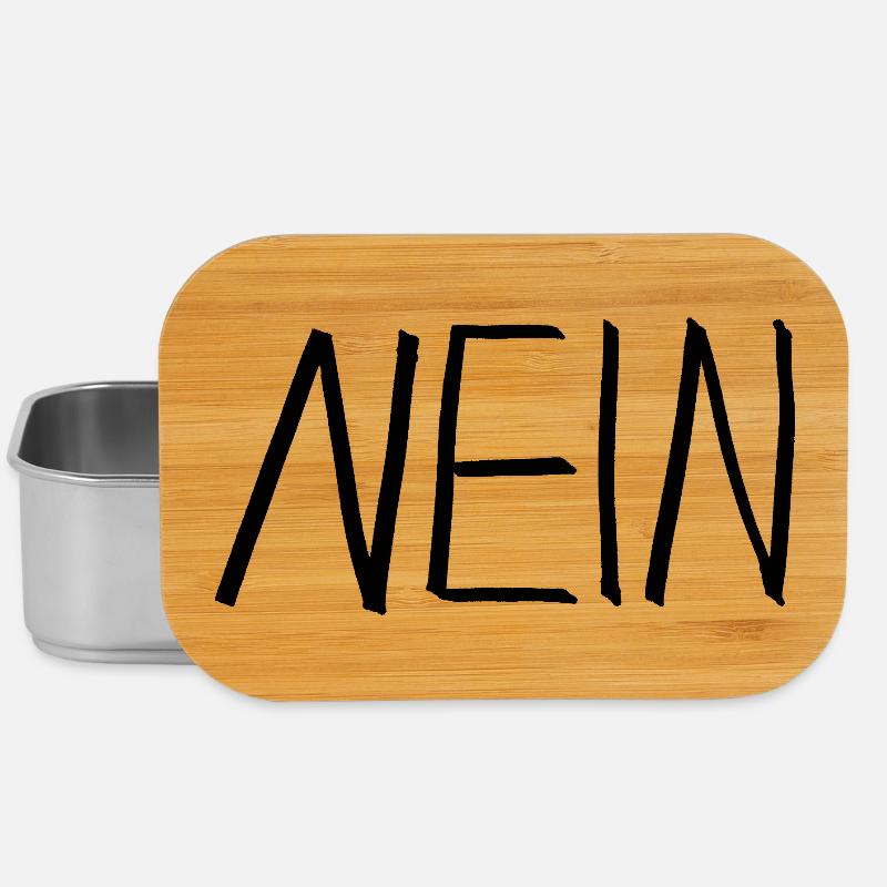 No - Lunch Box - silver