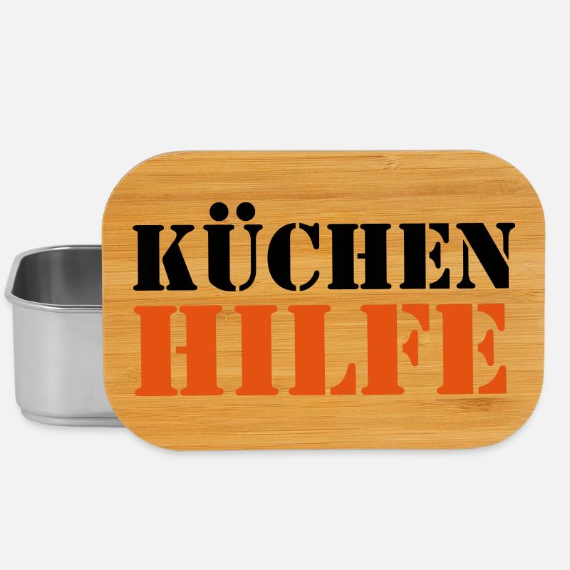 2541614 14760175 kuechenhilfe - Lunch Box - Silber