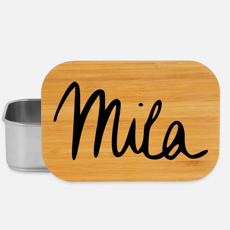 Mila - Lunch Box - Silber