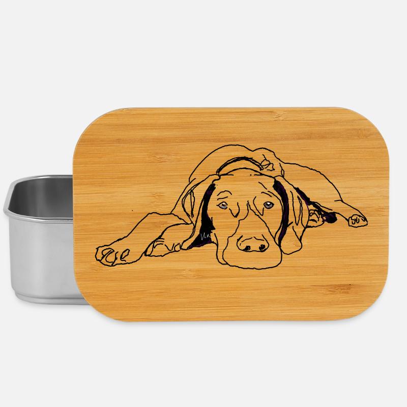 Pointer Deutsch Kurzhaar - Lunch Box - Silber