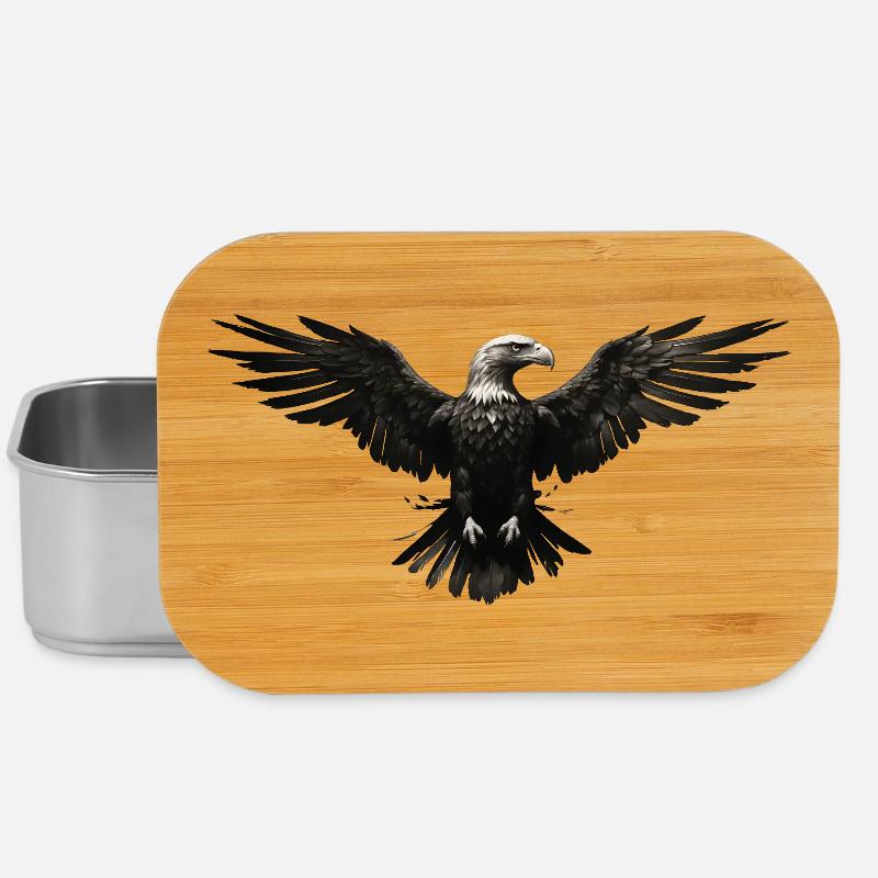 Adler - Lunch Box - Silber