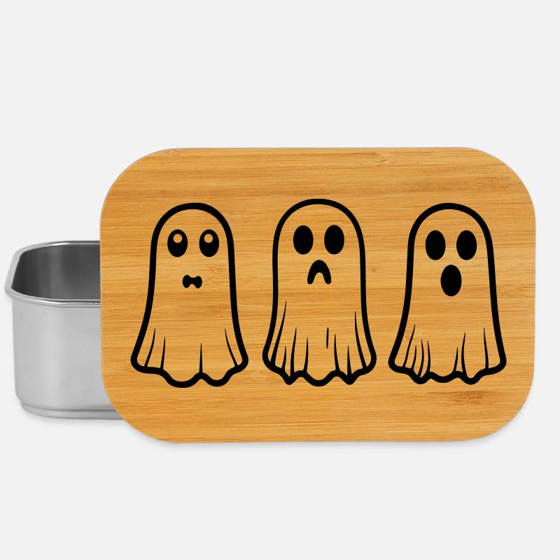 Geister - Lunch Box - Silber