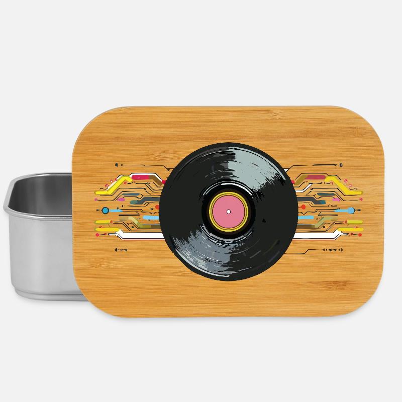 Vinyl_2 - Boîte à goûter - argent