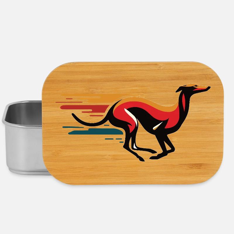 Galgo-Logo Nr12 - Lunch Box - Silber