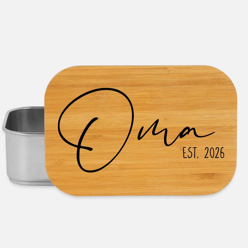 Oma est. 2026 - Lunch Box - Silber