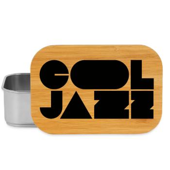 Logo jazz audacieux et cool - Boîte à goûter - argent - Devant